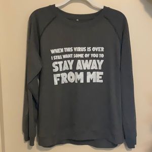 Funny virus Long-sleeve shirt